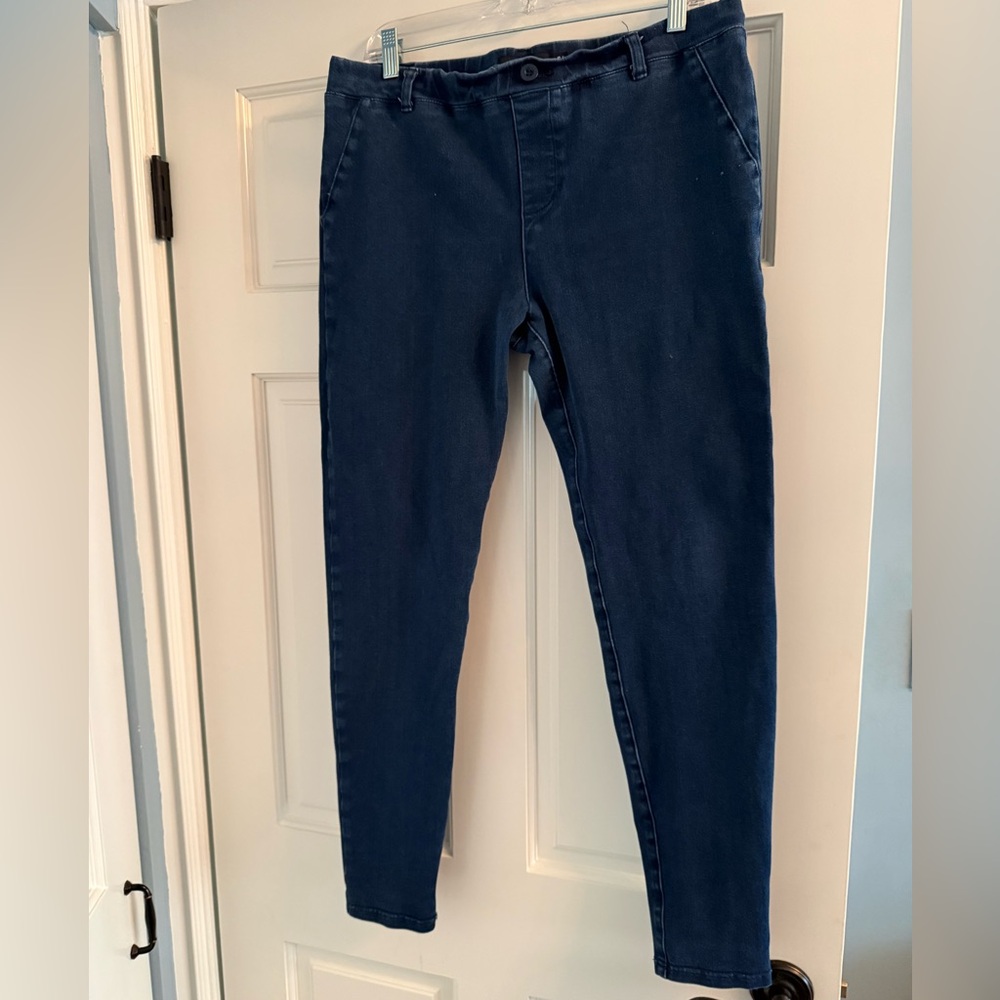 Betabrand yoga jeans skinny leg